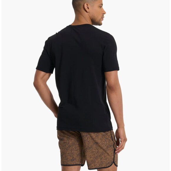 Vuori Mens Tuvalu Short Sleeve Tee Shirt Black L - Picture 5 of 14